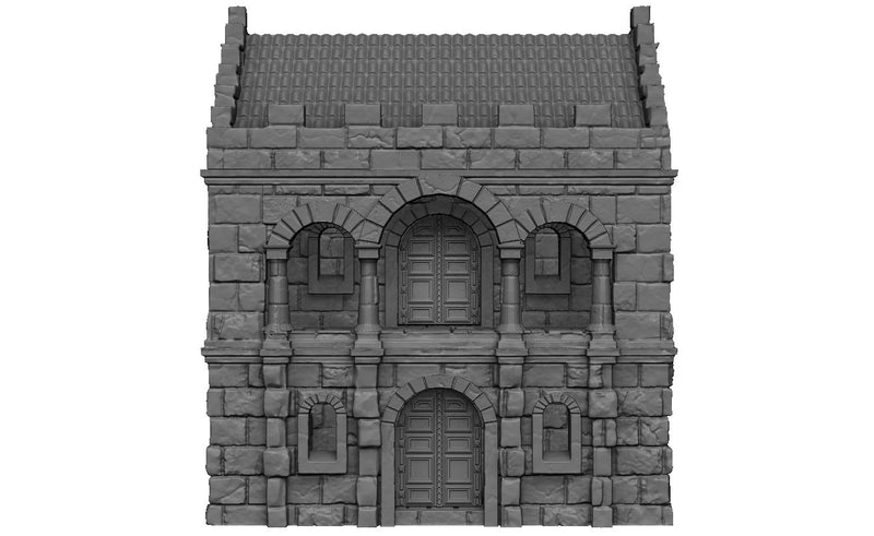 House 1 - DND - Dungeons & Dragons - RPG - Pathfinder - Tabletop - TTRPG - Arkenfel - Dark Realms - 32 mm