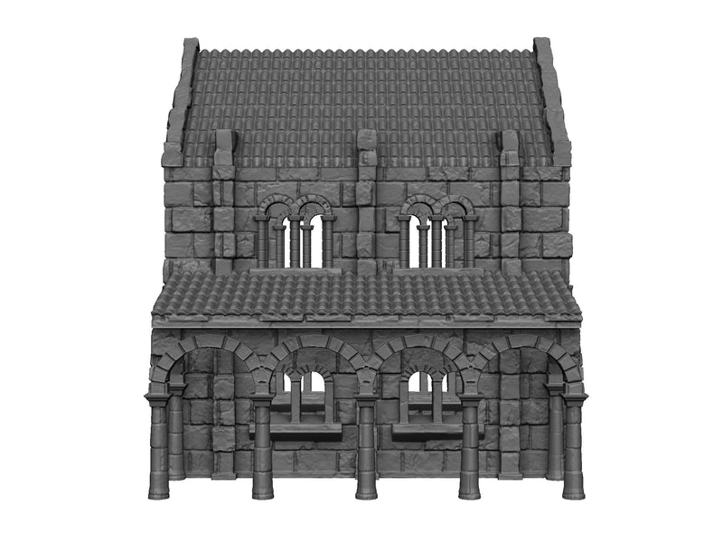 House 2 - DND - Dungeons & Dragons - RPG - Pathfinder - Tabletop - TTRPG - Arkenfel - Dark Realms - 32 mm