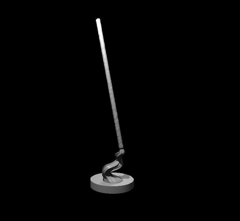 Animated Ten Foot Pole Mini - DND - Pathfinder - Dungeons & Dragons - RPG - Tabletop - mz4250- Miniature-28mm-1"Scale