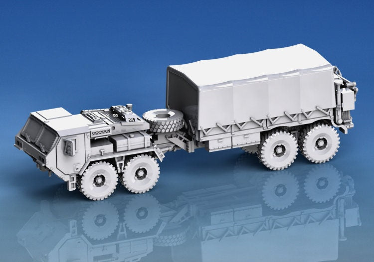 MK48 Dragon Wagon - accessories included - 1/100 Scale - US - Armored Vehicle - World Of Tanks - War Game - Wargaming - Axis and Allies