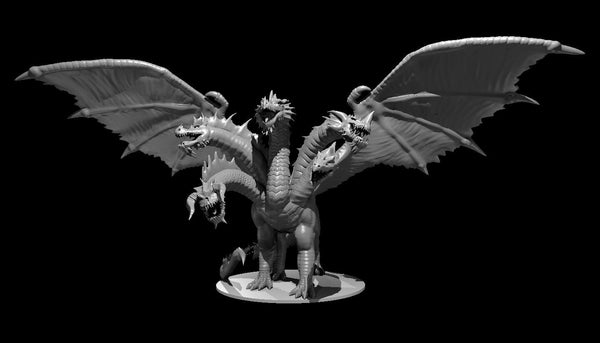 Tiamat Chromatic Mini - DND - Pathfinder - Dungeons & Dragons - RPG - Tabletop - mz4250- Miniature-28mm-1"Scale