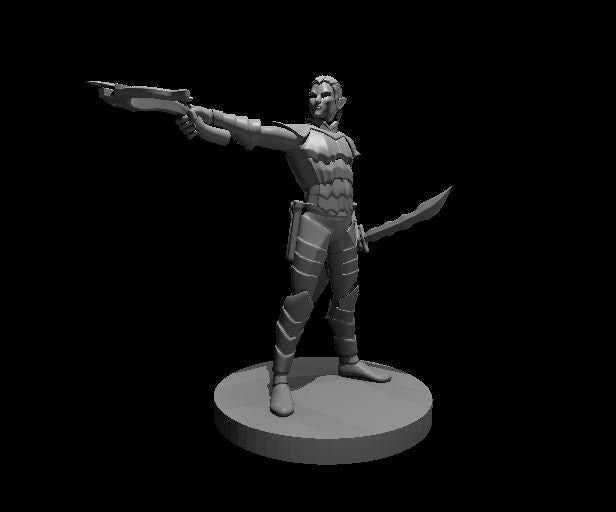 Drows Mini - DND - Pathfinder - Dungeons & Dragons - RPG - Tabletop - mz4250- Miniature-28mm-1"Scale