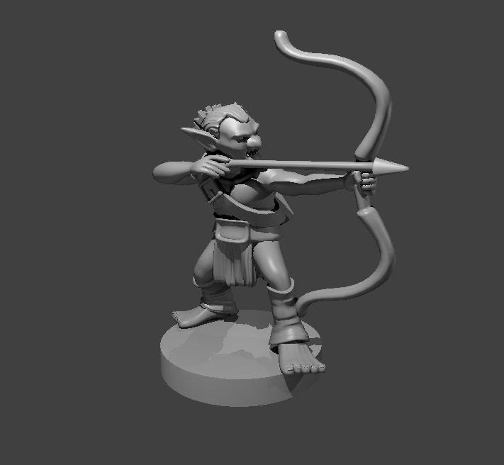 Goblins Mini - DND - Pathfinder - Dungeons & Dragons - RPG - Tabletop - mz4250- Miniature-28mm-1"Scale