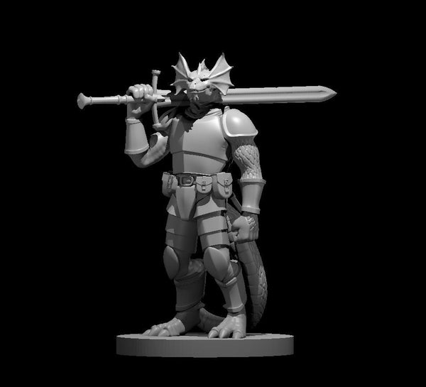 Half Dragon Metallics Mini - DND - Pathfinder - Dungeons & Dragons - RPG - Tabletop - mz4250- Miniature-28mm-1"Scale