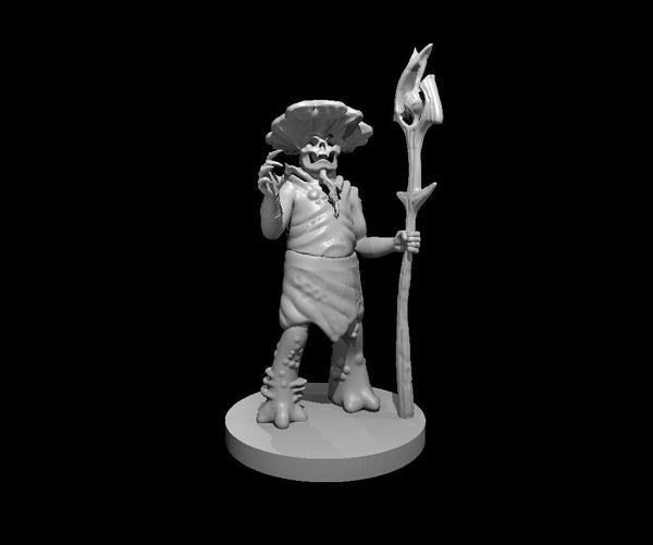 Fungal Lich Mini - DND - Pathfinder - Dungeons & Dragons - RPG - Tabletop - mz4250- Miniature-28mm-1"Scale