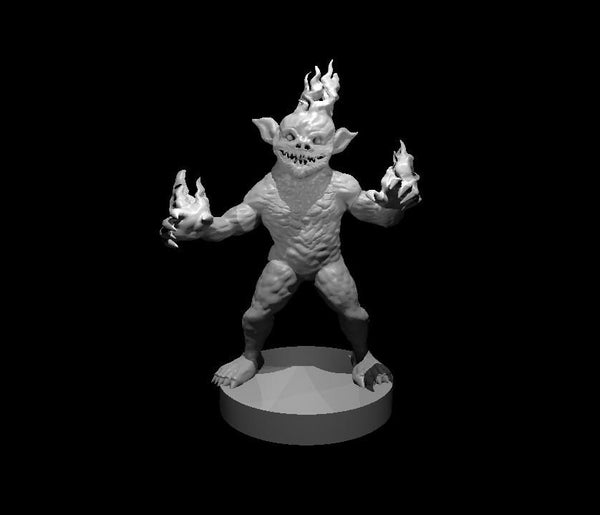 Magmin Mini - DND - Pathfinder - Dungeons & Dragons - RPG - Tabletop - mz4250- Miniature-28mm-1"Scale