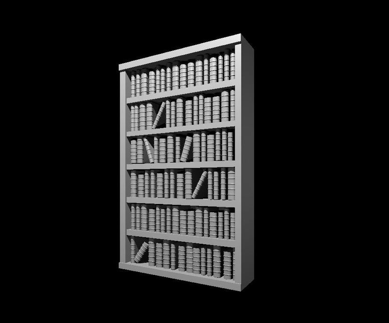 Book Shelf Mimic Mini - DND - Pathfinder - Dungeons & Dragons - RPG - Tabletop - mz4250- Miniature-28mm-1"Scale