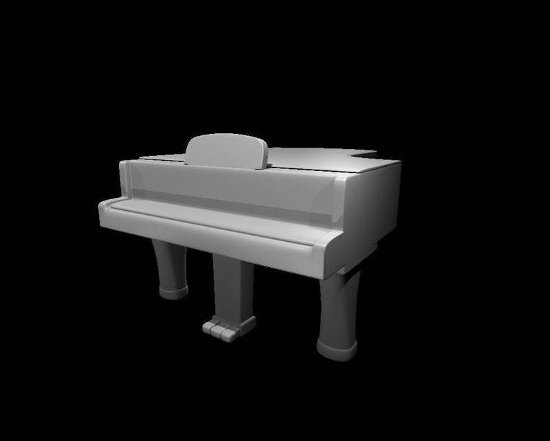 Grand Piano Mimic Mini - DND - Pathfinder - Dungeons & Dragons - RPG - Tabletop - mz4250- Miniature-28mm-1"Scale