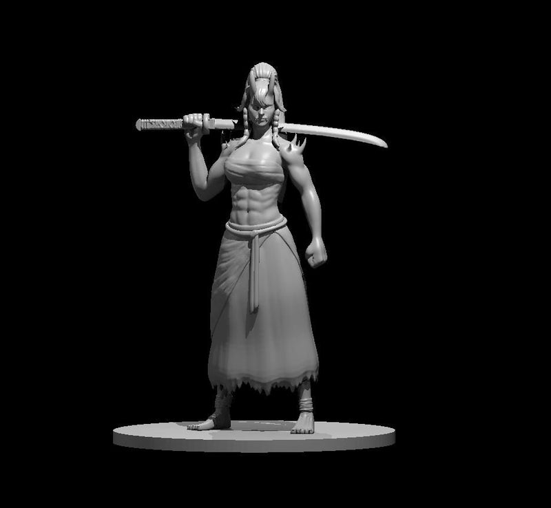 Oni Mini - DND - Pathfinder - Dungeons & Dragons - RPG - Tabletop - mz4250- Miniature-28mm-1"Scale
