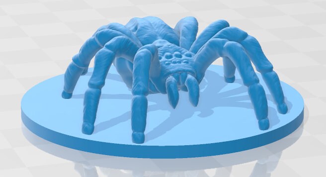 Giant Spider Mini - DND - Pathfinder - Dungeons & Dragons - RPG - Tabletop - mz4250- Miniature-28mm-1"Scale