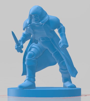 Cult Fanatic Mini - DND - Pathfinder - Dungeons & Dragons - RPG - Tabletop - mz4250- Miniature-28mm-1"Scale