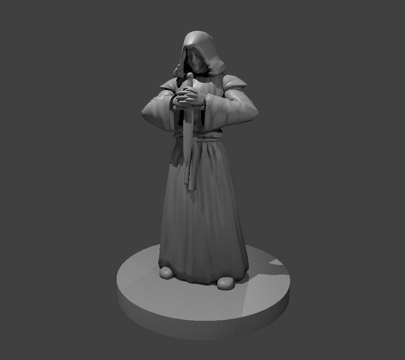 Cultist Mini - DND - Pathfinder - Dungeons & Dragons - RPG - Tabletop - mz4250- Miniature-28mm-1"Scale