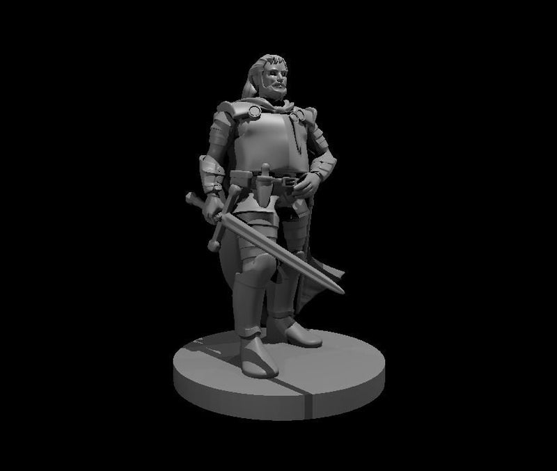 Nobles Mini - DND - Pathfinder - Dungeons & Dragons - RPG - Tabletop - mz4250- Miniature-28mm-1"Scale