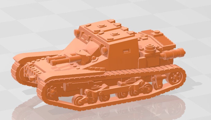 CV Types - 1:100 scale - Italy - Tanks - Armored Vehicle - World Of Tanks - War Game - Wargaming - Axis and Allies - Tabletop Games