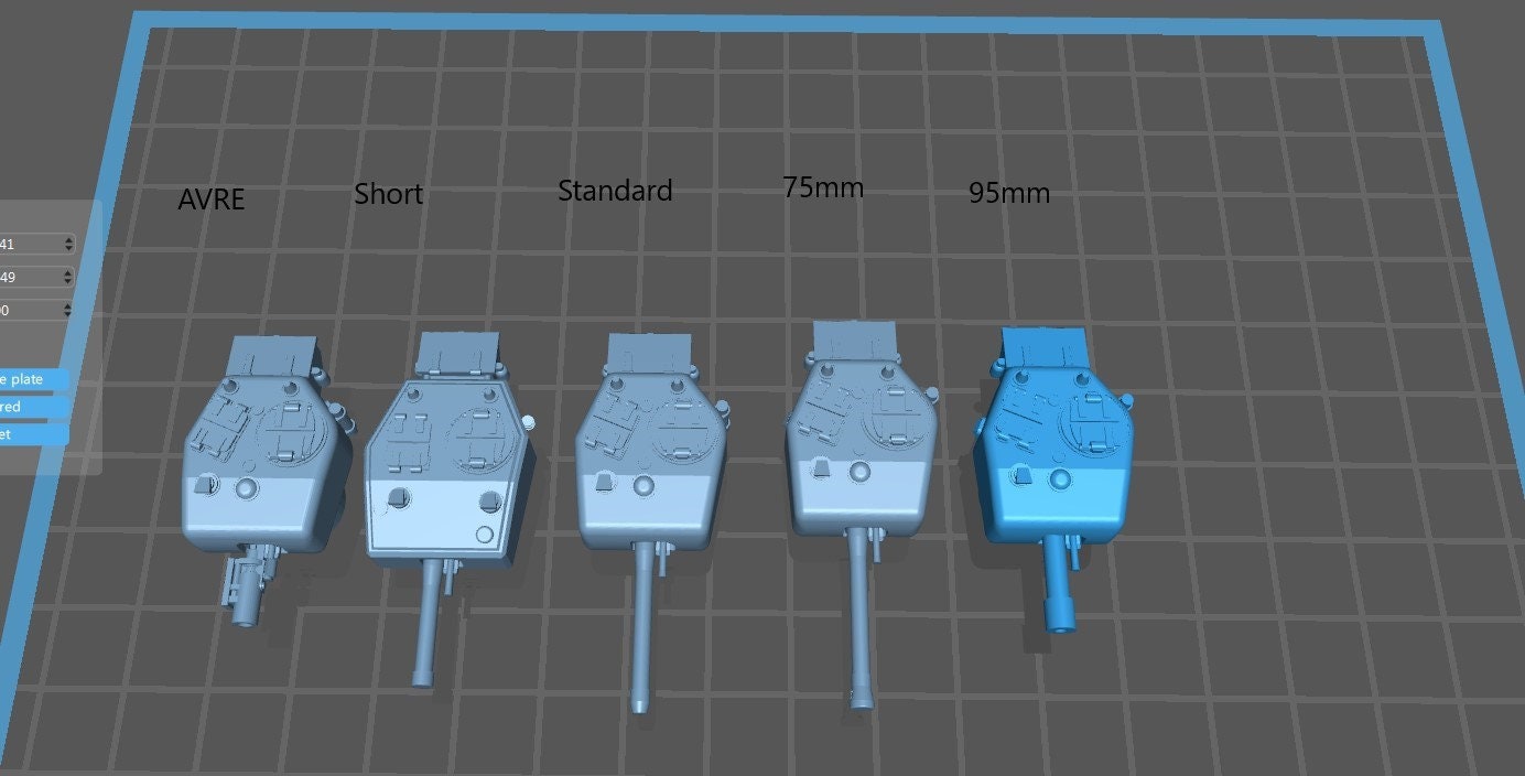 Churchill IV - 1:100 scale- UK - Tanks - Armored Vehicle - World Of Tanks - War Game - Wargaming - Axis and Allies - Tabletop Games