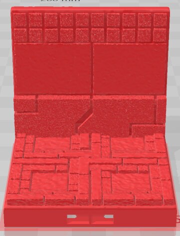 Aztlan Plain Walls - Pathfinder - Dungeons & Dragons - RPG - Tabletop - Terrain - 28 mm / 1" -  - Aether Studios