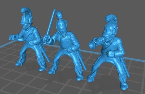 Austrian Kurassier rgt - Great for Table Top War Games And Dioramas - Resin Miniatures 28 mm Miniature -