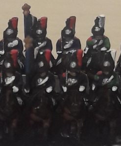 French Cuirassiers - Great for Table Top War Games And Dioramas - Resin 6mm Miniatures - Bolt Action -