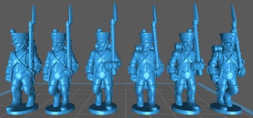 French Line 1808, high uniform - Great for Table Top War Games And Dioramas - Resin 28mm Miniatures - Bolt Action -