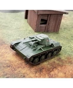 T-60 Light Tank - Great for Table Top War Games And Dioramas - Resin 28mm Miniatures - Bolt Action -