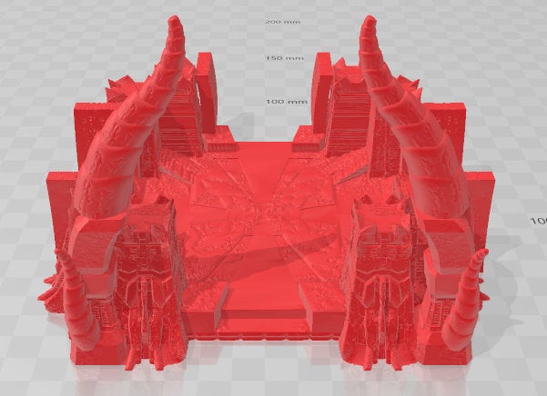 Temple Grounds Scatter Set 1 - Doom Tech - Pathfinder - Dungeons & Dragons -RPG- Tabletop-Terrain - 28 mm / 1" - Aether Studios