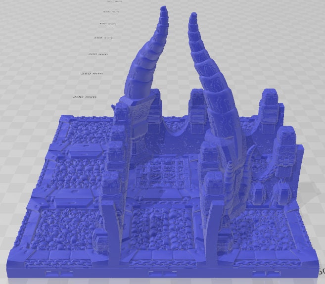 Temple Grounds Tiles Set 1 - Doom Tech - Pathfinder - Dungeons & Dragons -RPG- Tabletop-Terrain - 28 mm / 1" - Aether Studios