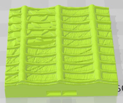 Transition Floors - Alien Lair - Pathfinder - Dungeons & Dragons -RPG- Tabletop-Terrain - 28 mm / 1" - Aether Studios