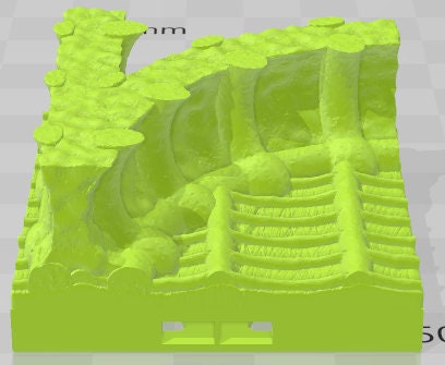 Half Sized Tiles Set 2 - Alien Lair - Pathfinder - Dungeons & Dragons -RPG- Tabletop-Terrain - 28 mm / 1" - Aether Studios