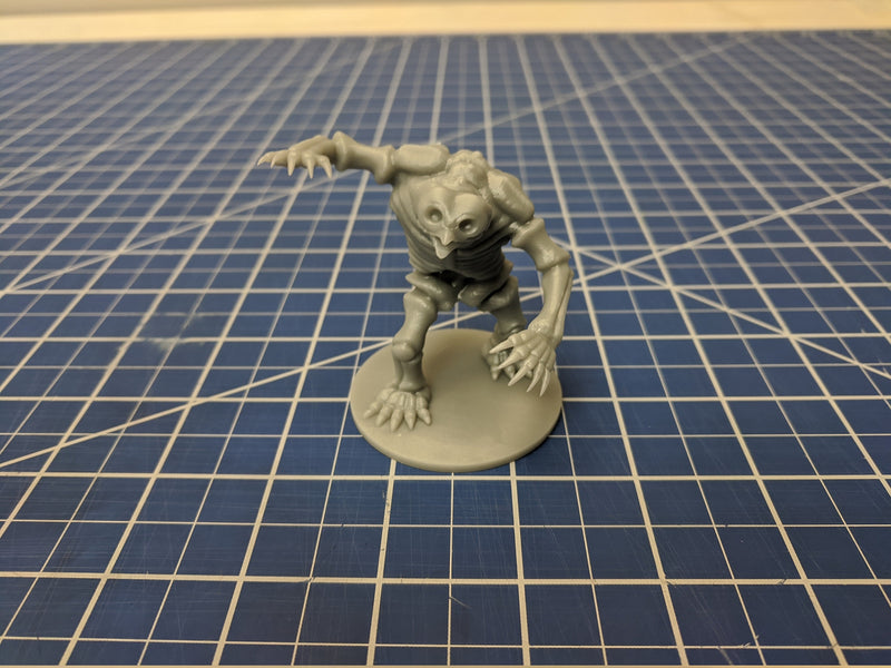 Owlbear Skeleton Mini - DND - Pathfinder - Dungeons & Dragons - RPG - Tabletop - mz4250- Miniature-28mm-1"Scale