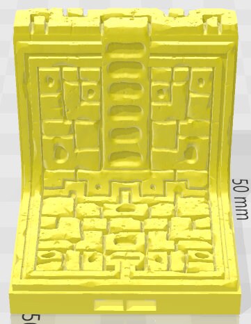 Sewer Walls - Aztlan - Pathfinder - Dungeons & Dragons -RPG- Tabletop-Terrain - 28 mm / 1" - Aether Studios