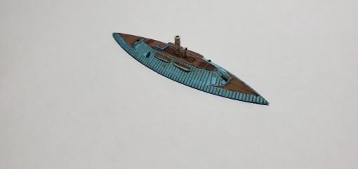 CSS Palmetto State - Confederate - Ships - Sailboats - Age of Sail - War Game - Wargaming - Tabletop Games - 1/600 Scale