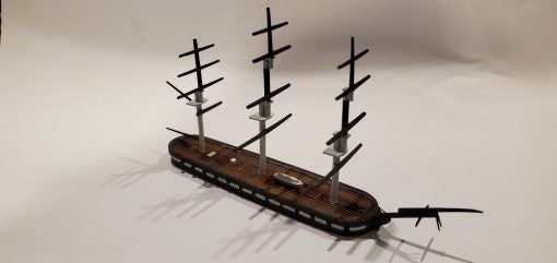 USS Cumberland - Union - Ships - Sailboats - Age of Sail - War Game - Wargaming - Tabletop Games - 1/600 Scale