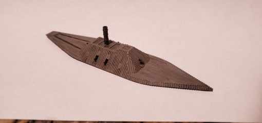 CSS Tennessee - Confederate - Ships - Sailboats - Age of Sail - War Game - Wargaming - Tabletop Games - 1/600 Scale