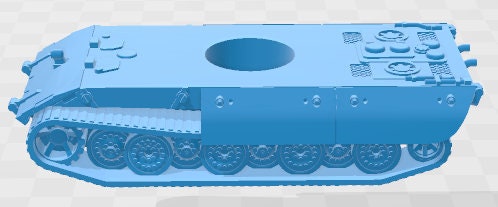 E-100 - 1:100 scale  - Germany - Tanks - Armored Vehicle - World Of Tanks - War Game - Wargaming -Tabletop Games