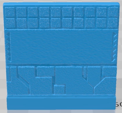 Normal Walls Set 1 - Aztlan Clip On - Pathfinder - Dungeons & Dragons -RPG- Tabletop-Terrain - 28 mm / 1"- Aether Studios