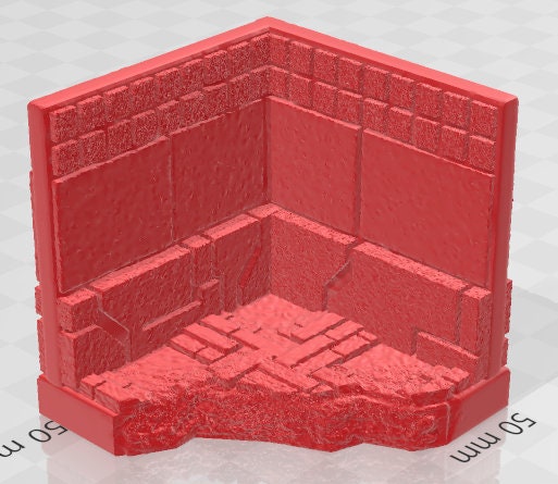 Ruins Set 1 - Aztlan 6 Swamped A - Pathfinder - Dungeons & Dragons -RPG- Tabletop-Terrain - 28 mm / 1"- Aether Studios