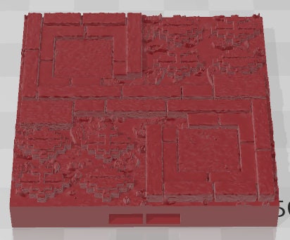 Floors - Aztlan 6 Swamped B - Pathfinder - Dungeons & Dragons -RPG- Tabletop-Terrain - 28 mm / 1"- Aether Studios