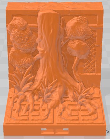 Swamp Ruin Set 3 - Dwarven Clan - Pathfinder - Dungeons & Dragons -RPG- Tabletop-Terrain - 28 mm / 1"- Aether Studios