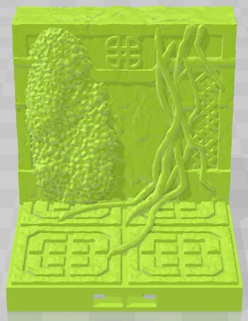 Swamp Ruin Set 3 - Dwarven Clan - Pathfinder - Dungeons & Dragons -RPG- Tabletop-Terrain - 28 mm / 1"- Aether Studios