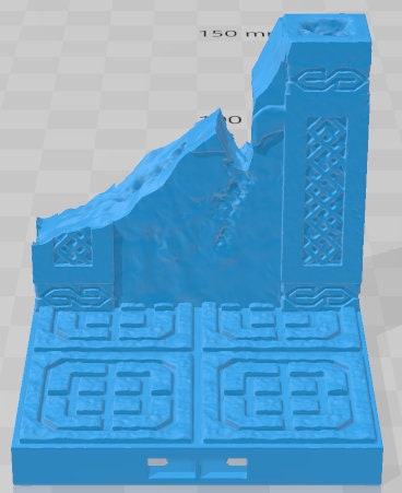 Ruins Set 1 - Dwarven Clan - Pathfinder - Dungeons & Dragons -RPG- Tabletop-Terrain - 28 mm / 1"- Aether Studios