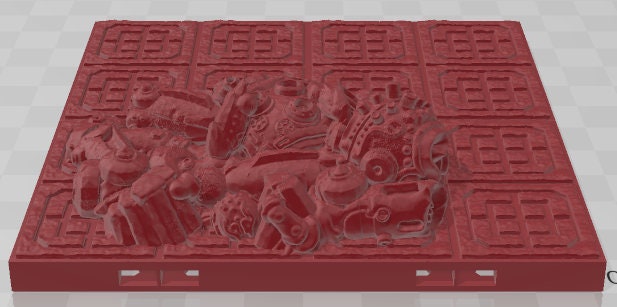 Ingot Breaker 4x4 Tiles - Dwarven Clan - Pathfinder - Dungeons & Dragons -RPG- Tabletop-Terrain - 28 mm / 1"- Aether Studios