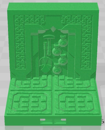 2x2 Walls Set 1 - Dwarven Kingdom - Pathfinder - Dungeons & Dragons -RPG- Tabletop-Terrain - 28 mm / 1"- Aether Studios