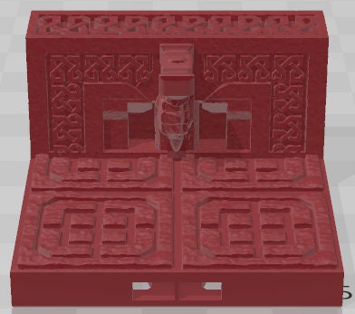 HST 2x2 Tile Set 2 - Dwarven Half Sized Kingdom - Pathfinder - Dungeons & Dragons -RPG- Tabletop-Terrain - 28 mm / 1"- Aether Studios