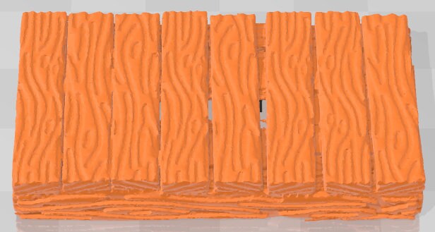 Wood Pier - Dockyards - Pathfinder - Dungeons & Dragons -RPG- Tabletop-Terrain - 28 mm / 1"- Aether Studios