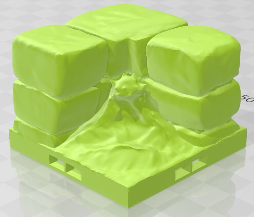 Stone Pier Set 1 - Dockyards - Pathfinder - Dungeons & Dragons -RPG- Tabletop-Terrain - 28 mm / 1"- Aether Studios