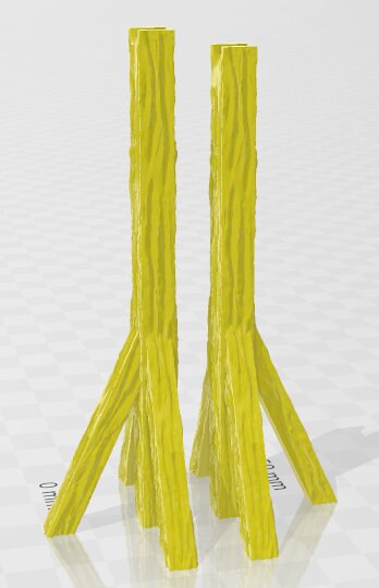 Hanging Crocs - Swamp of Sorrows - Pathfinder - Dungeons & Dragons -RPG- Tabletop-Terrain-28 mm / 1"- Aether Studios