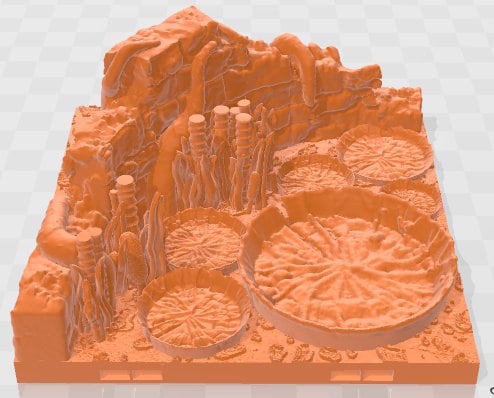 Ruined Tower Set 1 - Swamp of Sorrows - Pathfinder - Dungeons & Dragons -RPG- Tabletop-Terrain-28 mm / 1"- Aether Studios