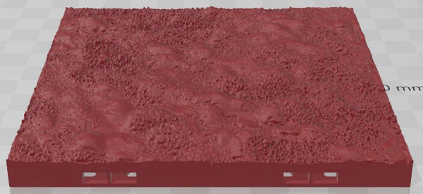 4x4 Raised Mud Floors - Swamp of Sorrows - Pathfinder - Dungeons & Dragons -RPG- Tabletop-Terrain-28 mm / 1"- Aether Studios