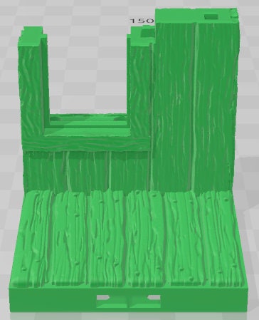 Swamp Shack Walls And Floors Set 2 - Swamp of Sorrows - Pathfinder - Dungeons & Dragons -RPG- Tabletop-Terrain-28 mm/1-AetherStudios