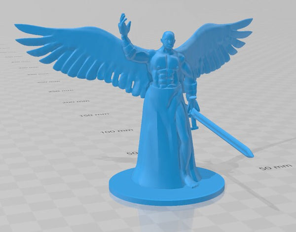Angel Mini - DND - Pathfinder - Dungeons & Dragons - RPG - Tabletop - mz4250- Miniature-28mm-1"Scale